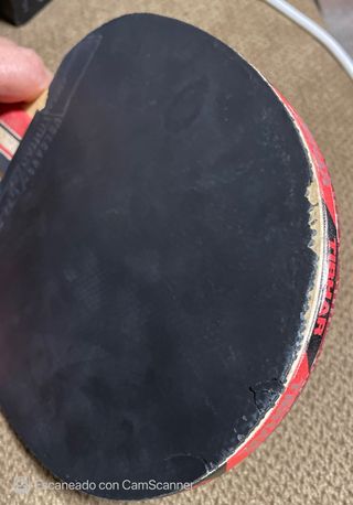 2 Palas ping pong Tibhar carbon pro light