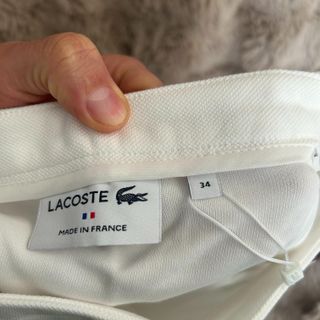 Lacoste Falda Tenis Hecha en Francia T34