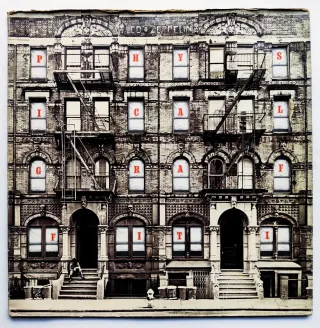 2 LP'S 1975 🇩🇪 LED ZEPPELIN - PHYSICAL GRAFFITI