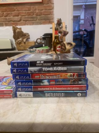 Lote Juegos PS4, PS5 y Switch. ESTADO IMPECABLE