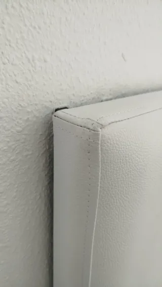 Cabecero polipiel blanco 160cm