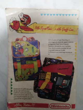 Mini Guida elenco giochi Nintendo Nes anni 90