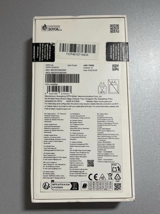 OPPO A5 128GB Negro Sin Abrir