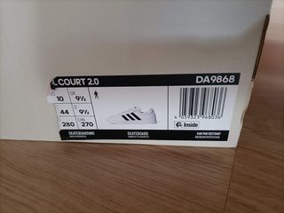 Zapatillas Adidas Blancas y Negras