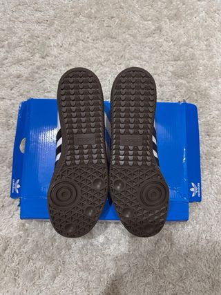 Adidas Samba Blancas y Negras