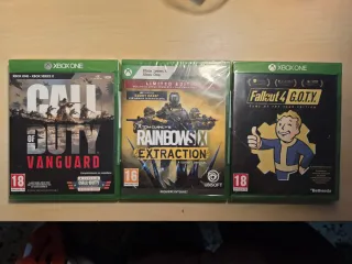 Pack 3 Juegos Xbox Precintados