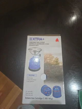 Fornello a gas portatile con bruciatore