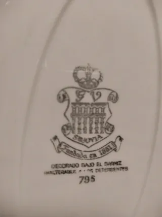 Sopera/Ensaladera Cerámica Diseño Campestre