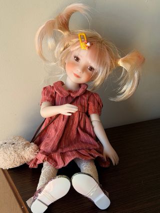 Boneca Ruby Red Ooak