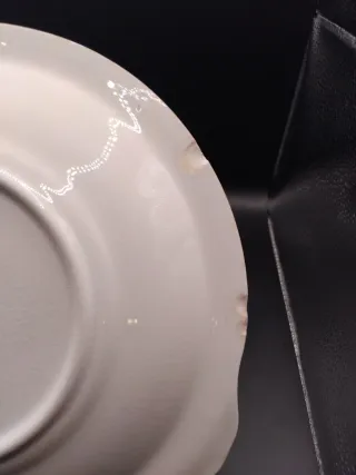 🇬🇧 Fuente de porcelana inglesa azul y blanca