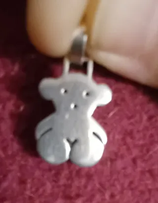 Colgante Oso Plata Tous