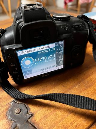 Cámara Nikon D3000