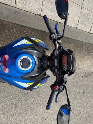 Suzuki GSX-S 750cc Naked Azul