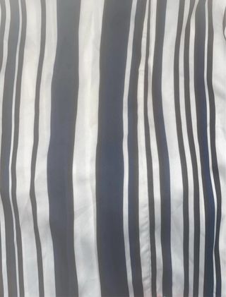 Vestido largo de rayas