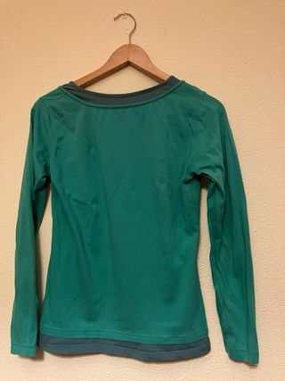 Camiseta Ternua Manga Larga verde Talla L