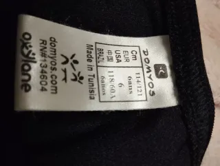 Malla de gimnasia negra de niña