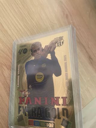 Lamine Yamal Extra Gold 25-26 Panini