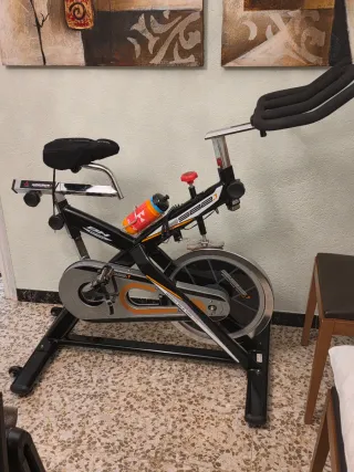 Bicicleta de Spinning Negra