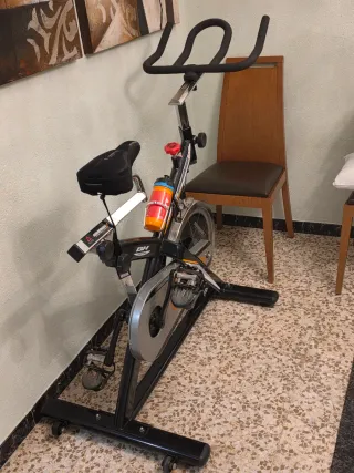 Bicicleta de Spinning Negra