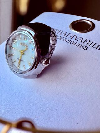 Reloj Anillo bisutería Stradivarius Nuevo