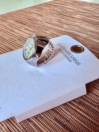 Reloj Anillo bisutería Stradivarius Nuevo