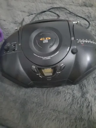 Radio CD Cassette LG Negra