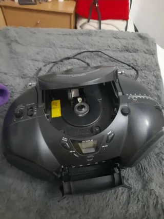 Radio CD Cassette LG Negra