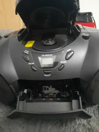 Radio CD Cassette LG Negra