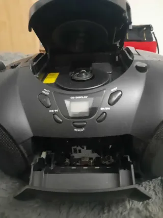 Radio CD Cassette LG Negra