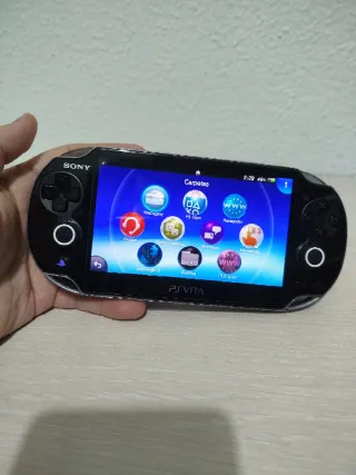 PlayStation Vita Ps Vita 1000 Oled + Accesorios
