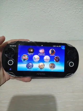 PlayStation Vita Ps Vita 1000 Oled + Accesorios