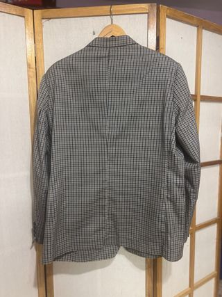 Chaqueta Vintage Cuadros Talla 54