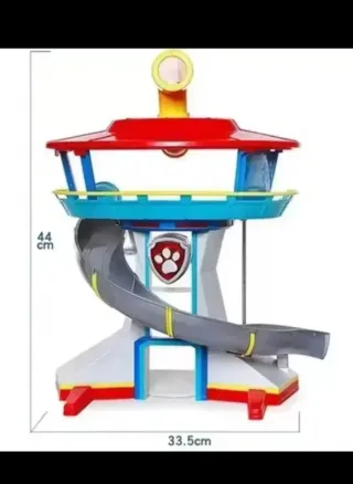 Set - Torre Patrulla Canina + 2 perros + coche.