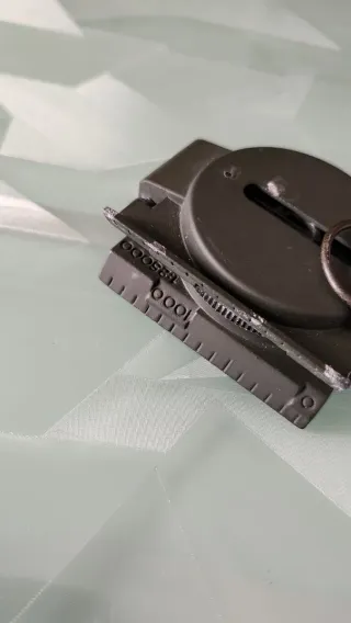 Brújula militar plegable