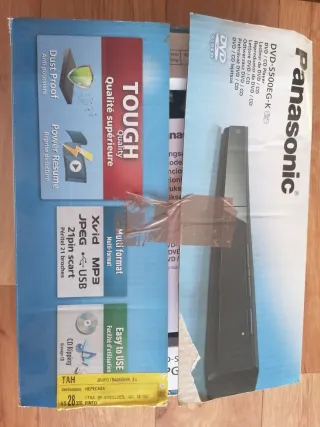 Reproductor DVD Panasonic con Mando