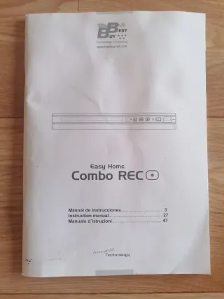 Reproductor DVD Panasonic con Mando