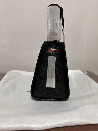 Borsa Elisabetta Franchi nera con dettagli oro