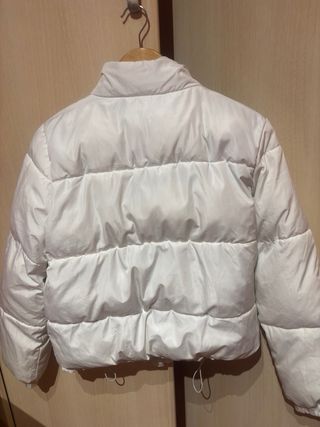 Cazadora blanca Corte Inglés