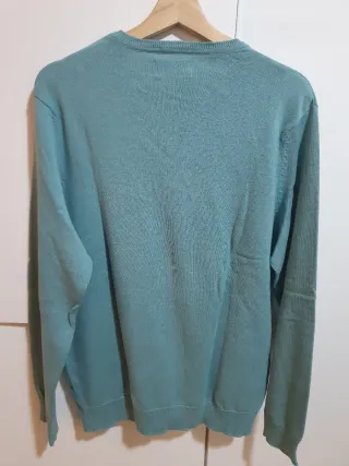 Jersey Springfield cuello pico hombre verde Talla