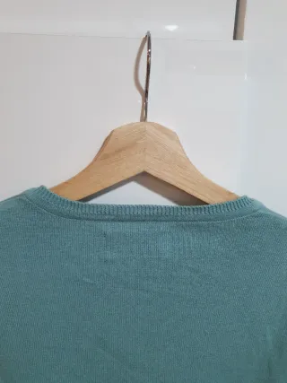 Jersey Springfield cuello pico hombre verde Talla