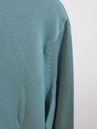 Jersey Springfield cuello pico hombre verde Talla