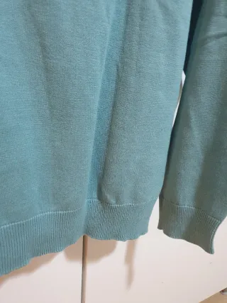 Jersey Springfield cuello pico hombre verde Talla