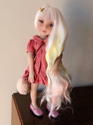 Boneca Ruby Red Ooak