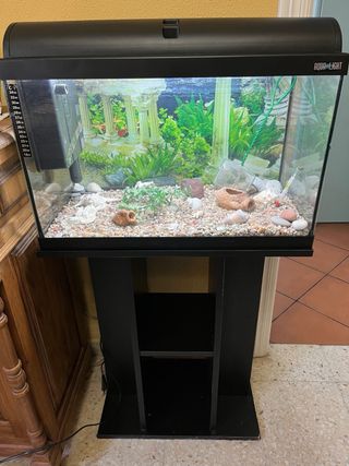 Acuario Aqua-Light Negro