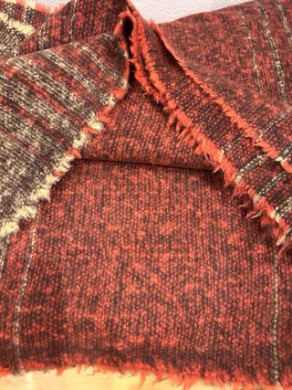 Bufanda extra grande unisex marrón