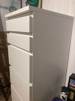 Cómoda Cajonera Blanca Ikea