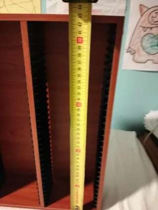 Estantería para CDs Madera Marrón