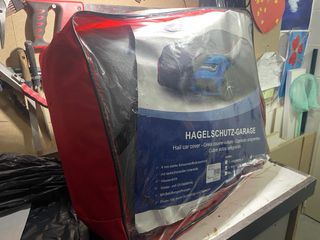 Funda coche protección granizo talla L