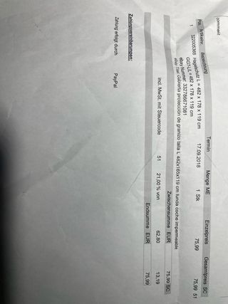 Funda coche protección granizo talla L