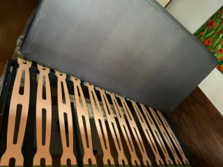 2 Camas Articuladas Pardo Madera